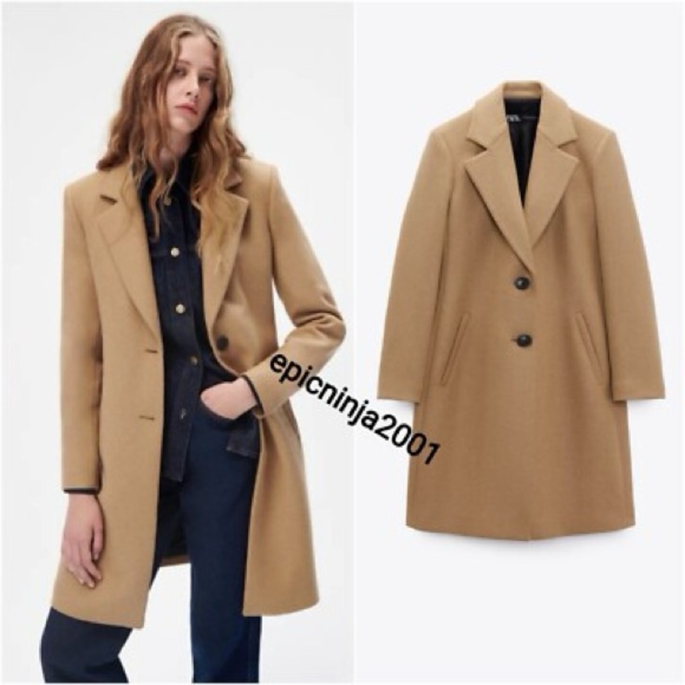Zara Camel Trench Coat